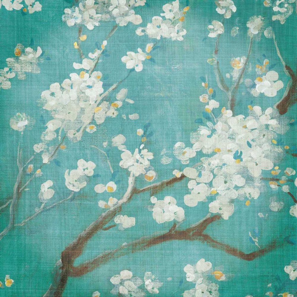Wall Art Painting id:28600, Name: White Cherry Blossoms I, Artist: Nai, Danhui