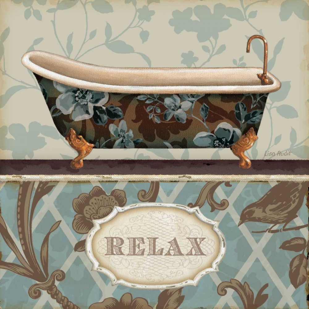 Art Print: Bathroom Bliss I