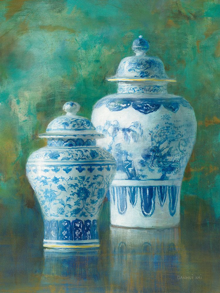 Wall Art Painting id:678161, Name: Ginger Jar Still Life I, Artist: Nai, Danhui