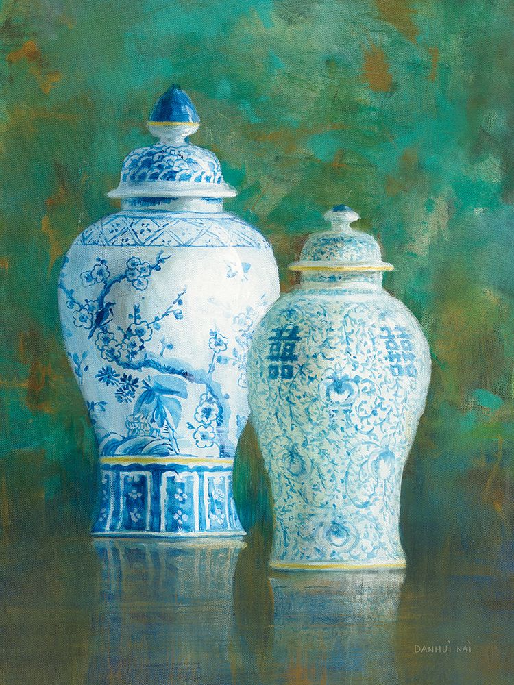 Wall Art Painting id:678162, Name: Ginger Jar Still Life II, Artist: Nai, Danhui