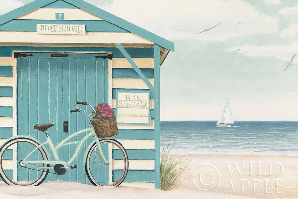 Wall Art Painting id:327386, Name: Beach Cruiser I, Artist: Wiens, James