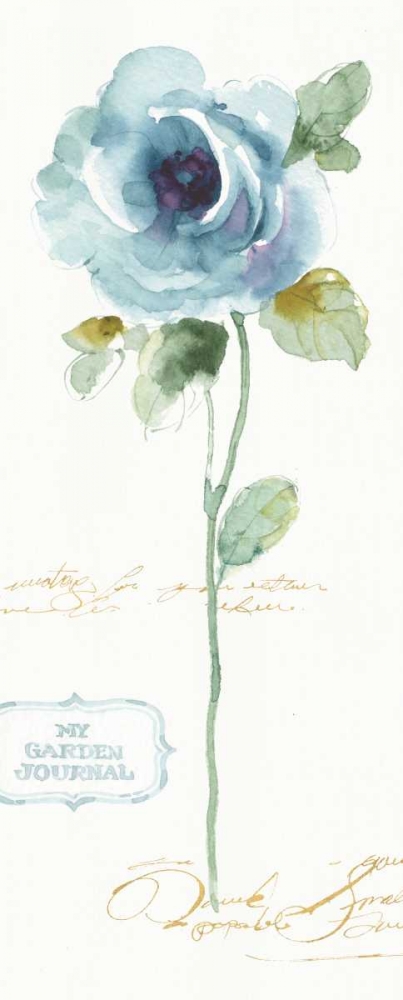 Art Print: Rainbow Seeds Loose Floral I