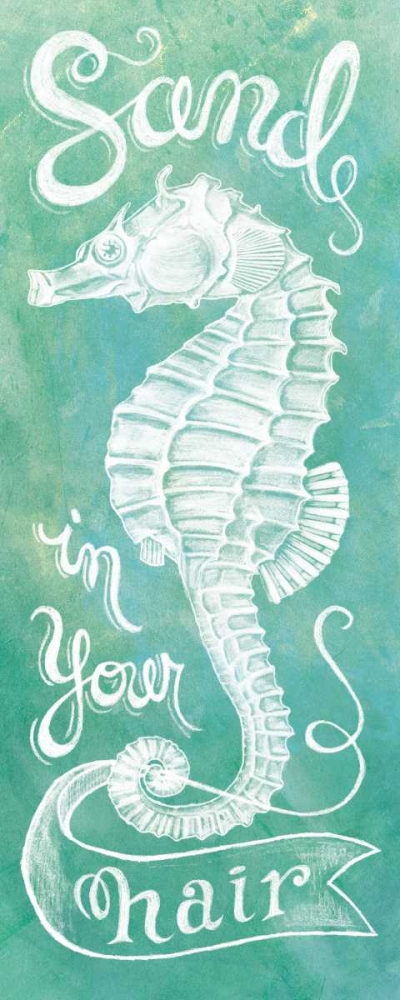 Wall Art Painting id:73382, Name: Sea Horse, Artist: Urban, Mary