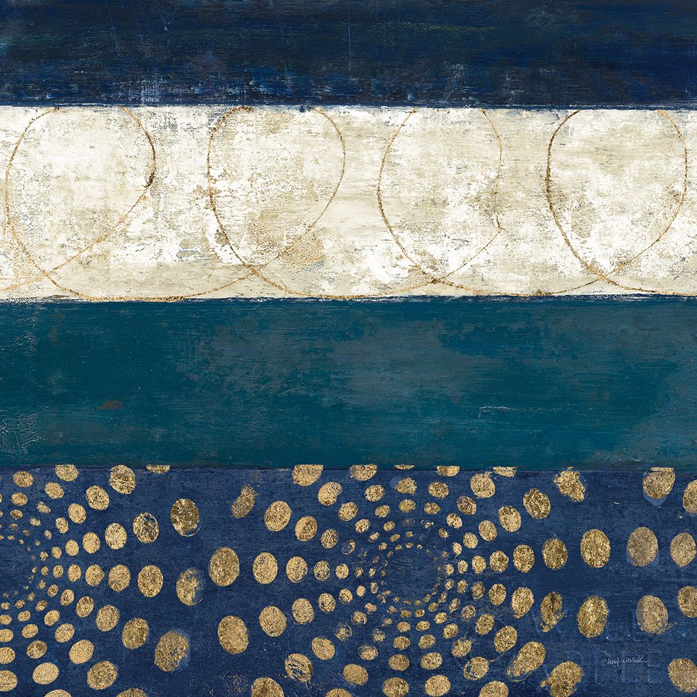 Art Print: Juxtapose IV Metallic