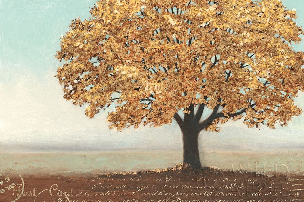 Wall Art Painting id:351105, Name: Gold Reflections I Landscape, Artist: Wiens, James