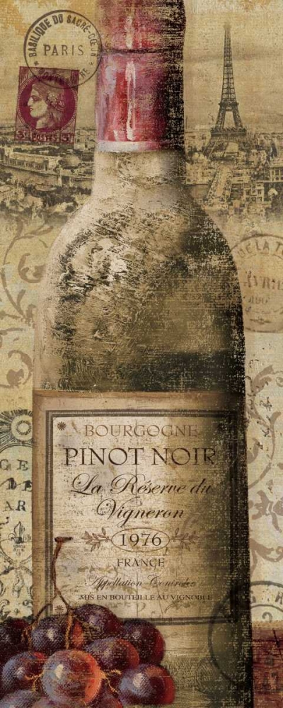 Wall Art Painting id:18067, Name: European Wines II, Artist: Charron, Veronique