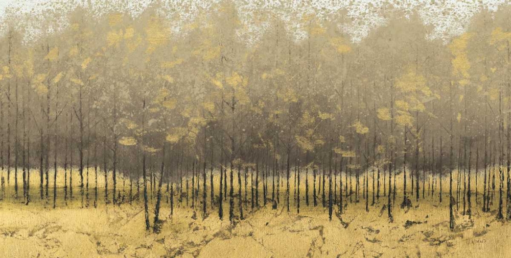 Wall Art Painting id:73506, Name: Golden Trees III Taupe, Artist: Wiens, James