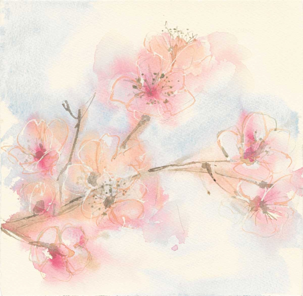 Art Print: Pink Blossoms II