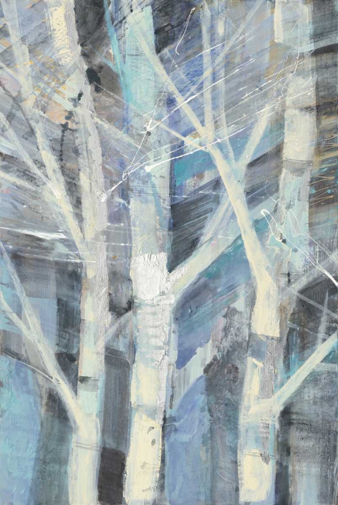 Wall Art Painting id:93435, Name: Winter Birches I, Artist: Hristova, Albena