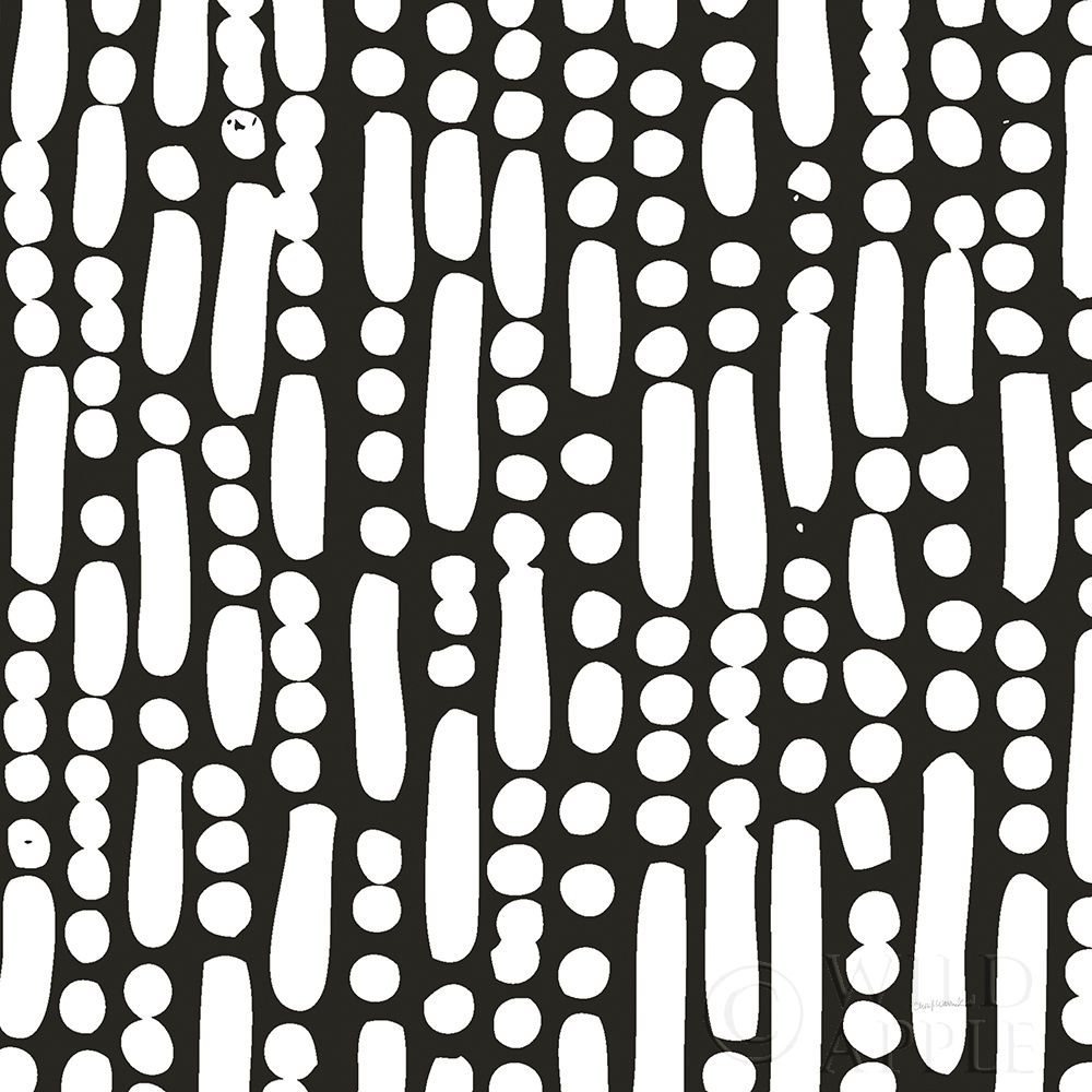 Art Print: Cross Current Square Up IV BW