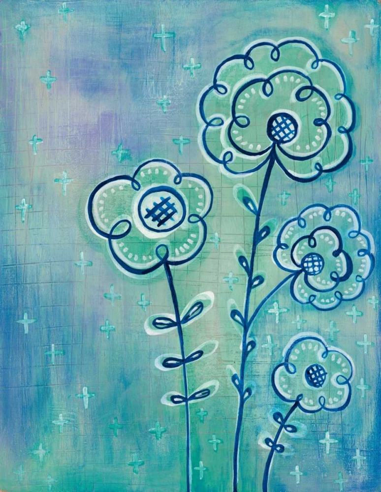 Wall Art Painting id:118841, Name: Magical Flowers III, Artist: Averinos, Melissa