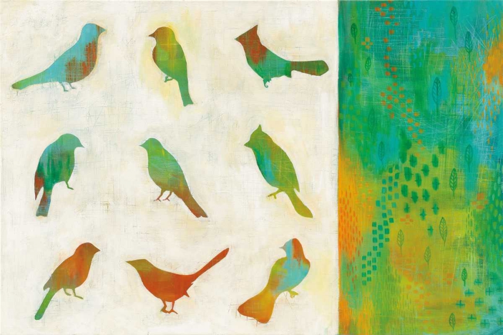 Wall Art Painting id:121796, Name: Flight Patterns I Crop, Artist: Averinos, Melissa