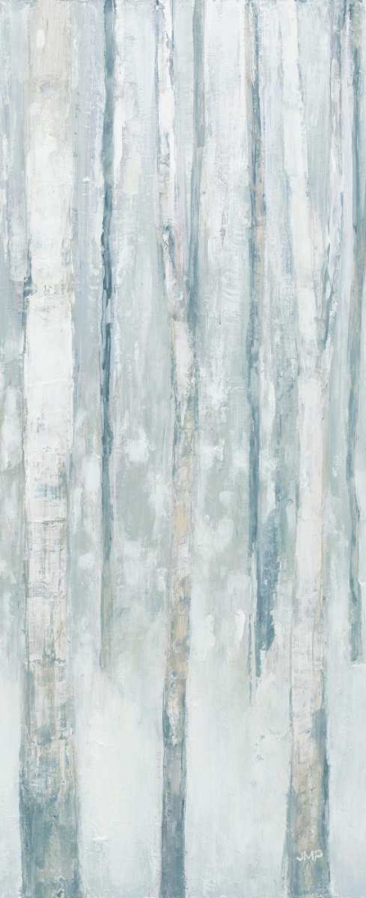 Wall Art Painting id:170538, Name: Birches in Winter Blue Gray Panel III, Artist: Purinton, Julia