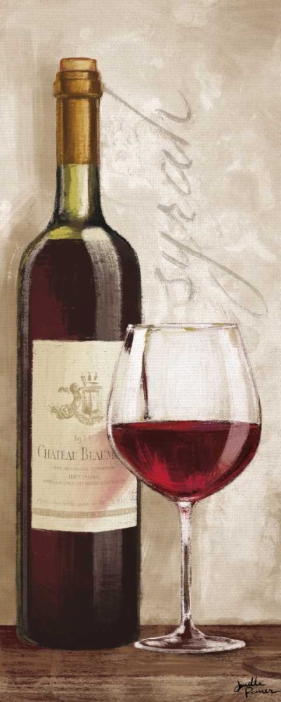 Wall Art Painting id:129485, Name: Wine in Paris VI, Artist: Penner, Janelle