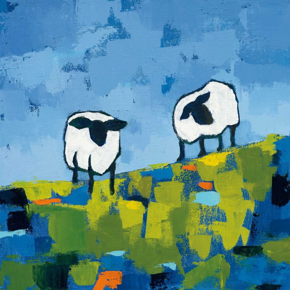 Art Print: Two Sheep
