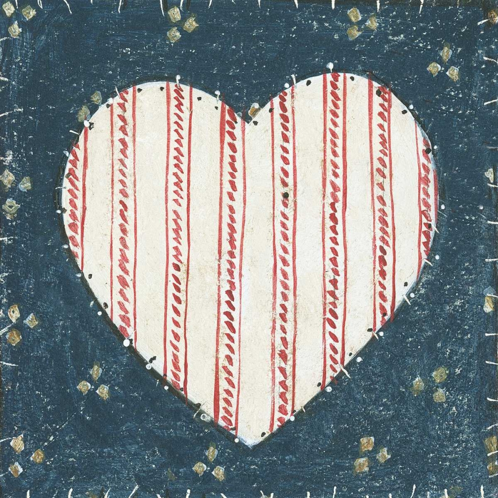 Wall Art Painting id:137606, Name: Americana Quilt I, Artist: Brown, David Carter