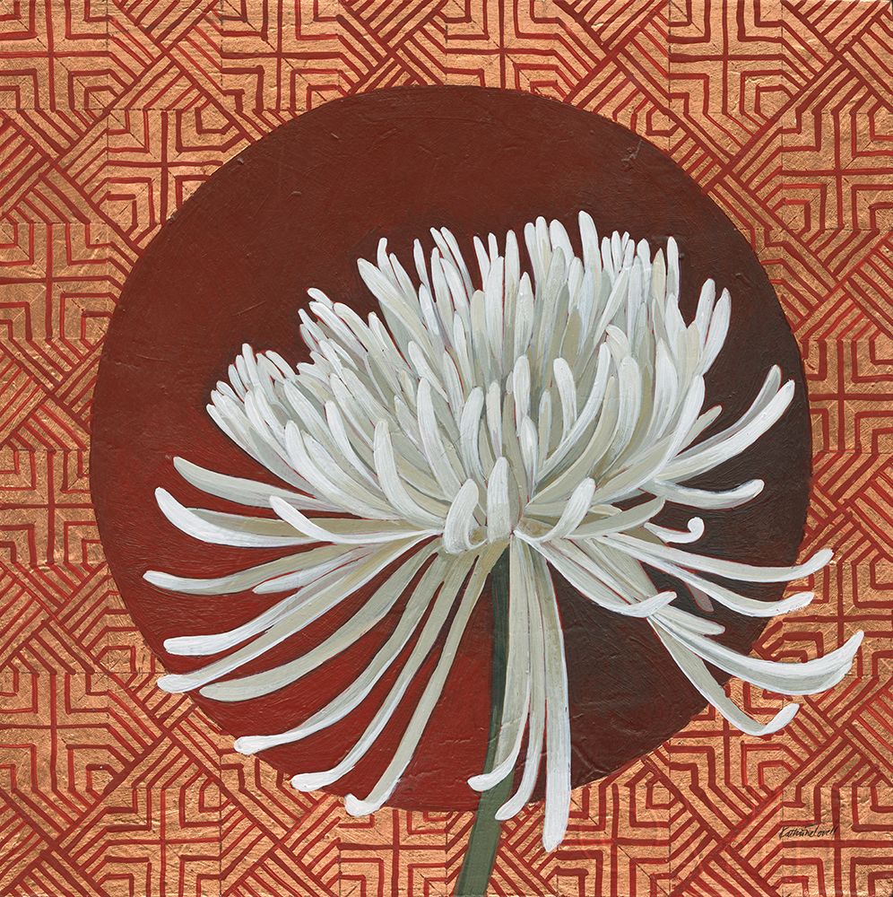 Wall Art Painting id:283878, Name: Morning Chrysanthemum III, Artist: Lovell, Kathrine