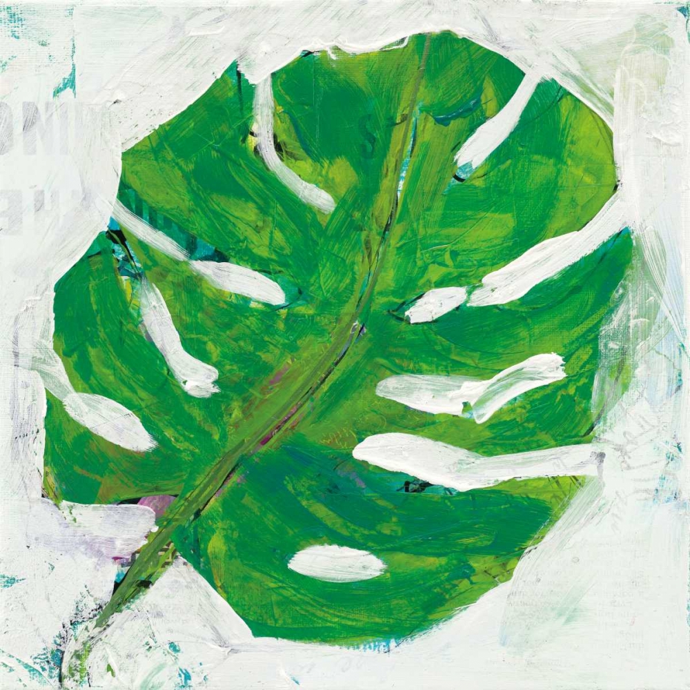 Wall Art Painting id:149164, Name: Single Leaf Play on White, Artist: Day, Kellie