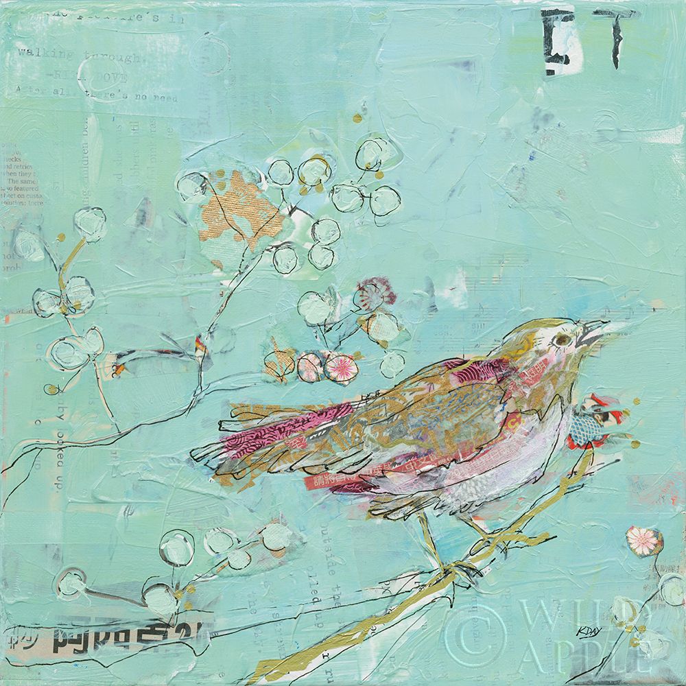 Wall Art Painting id:284133, Name: Birds of a Feather, Artist: Day, Kellie
