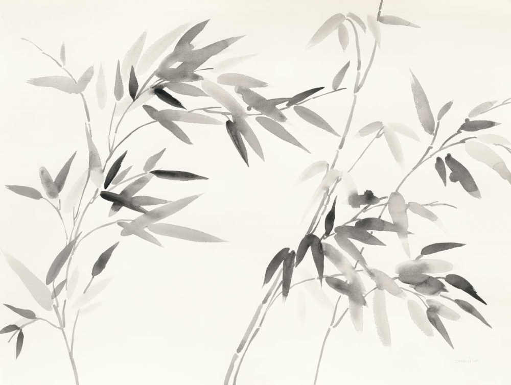 Wall Art Painting id:150179, Name: Bamboo Leaves I, Artist: Nai, Danhui