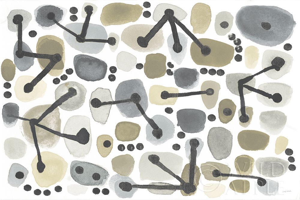 Art Print: Mid Century I Achroma