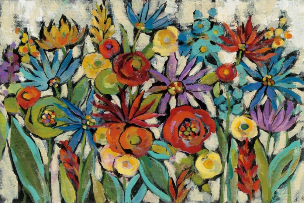 Wall Art Painting id:157695, Name: Confetti Floral I, Artist: Vassileva, Silvia