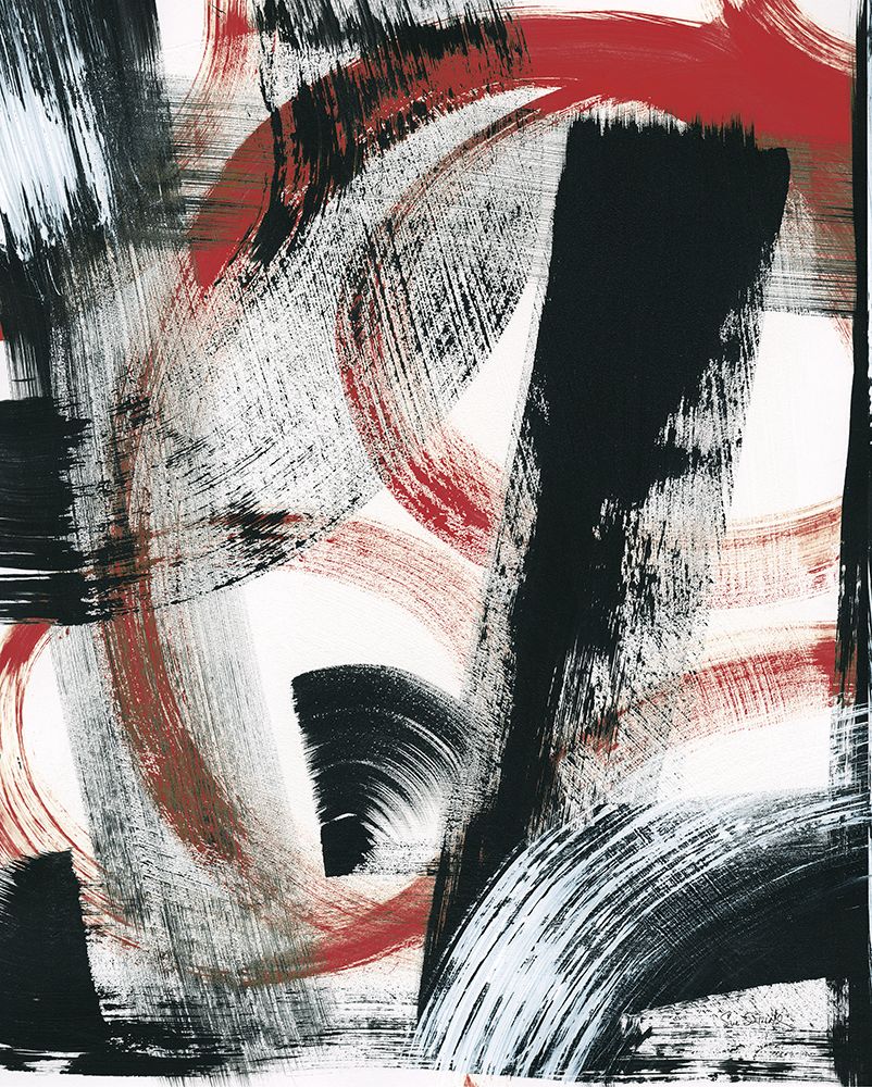 Wall Art Painting id:524684, Name: LPs in 33 II Red, Artist: Schlabach, Sue