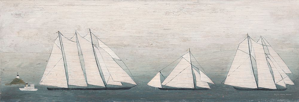 Wall Art Painting id:722429, Name: Sailing Ships I, Artist: Brown, David Carter