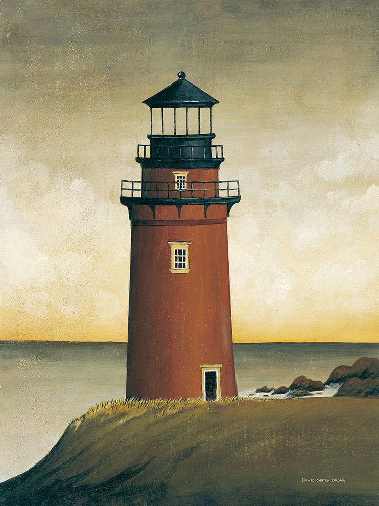 Wall Art Painting id:722425, Name: Harbor View, Artist: Brown, David Carter