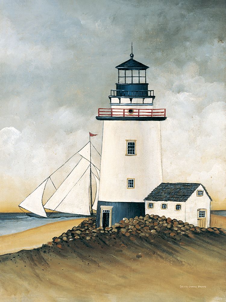 Wall Art Painting id:722422, Name: Captains House, Artist: Brown, David Carter