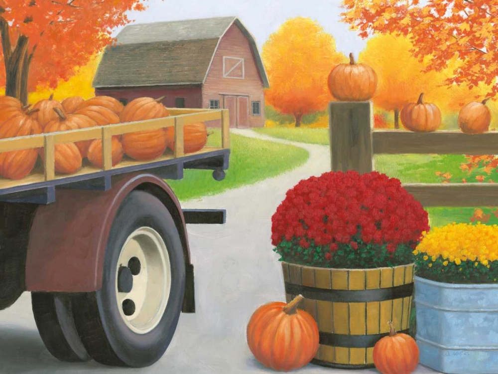 Wall Art Painting id:166915, Name: Autumn Affinity I, Artist: Wiens, James