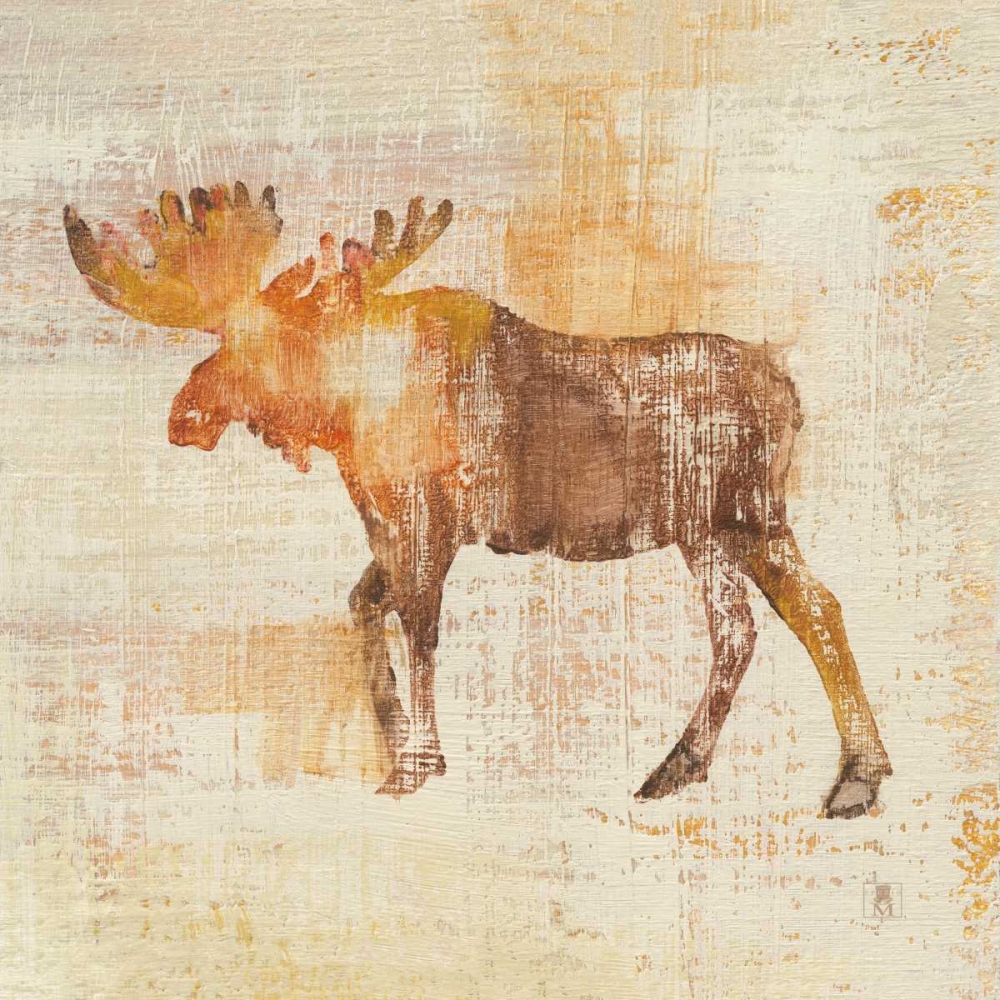 Wall Art Painting id:171970, Name: Moose Study, Artist: Studio Mousseau