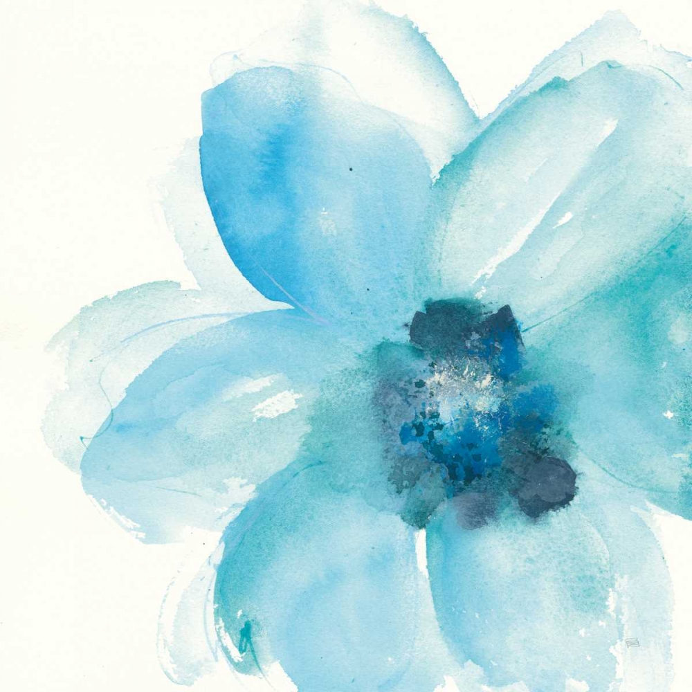 Art Print: Teal Cosmos II