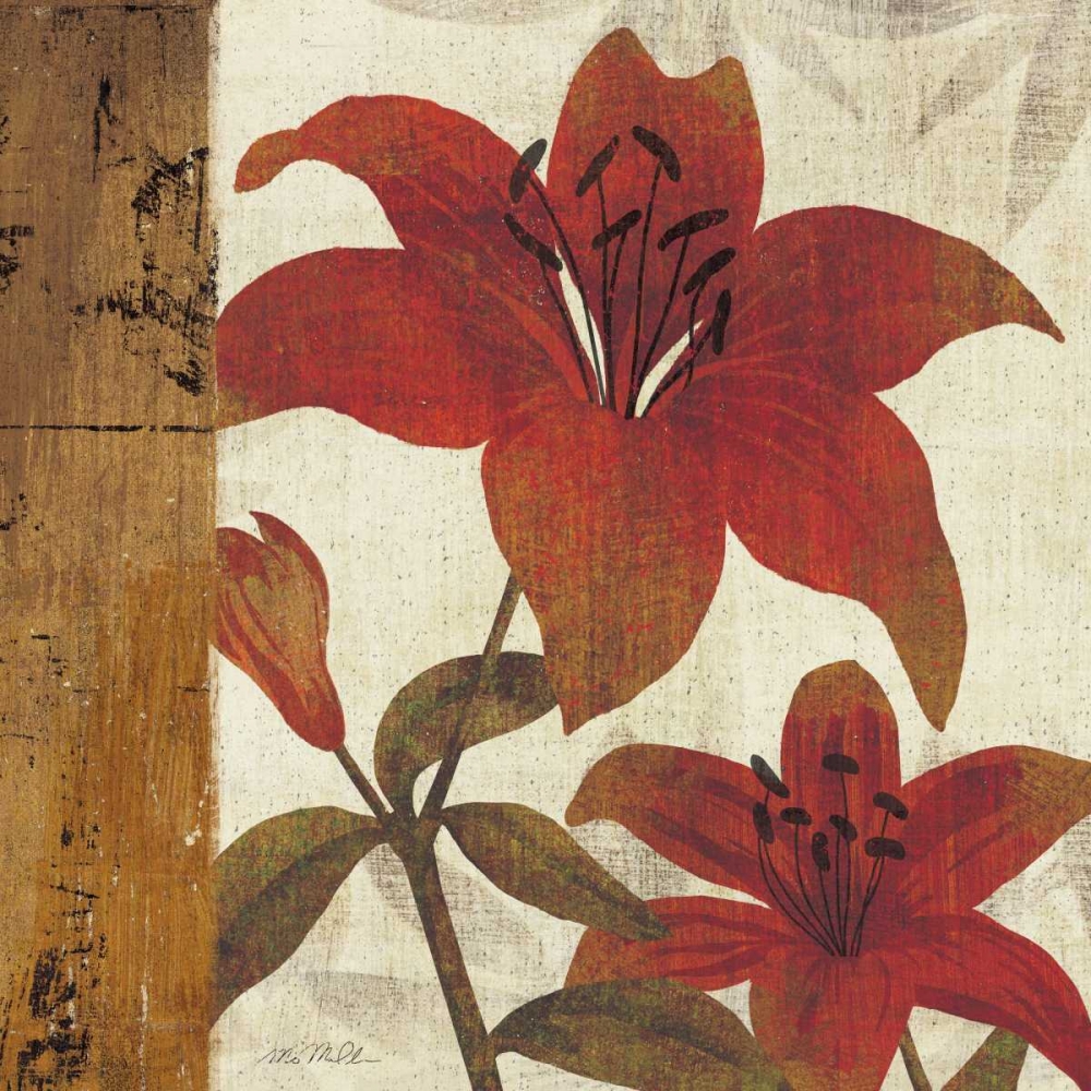 Wall Art Painting id:19057, Name: Floral Harmony II, Artist: Mullan, Michael