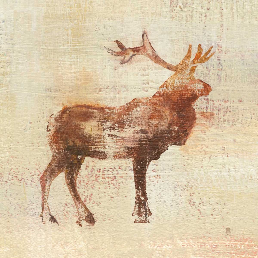 Wall Art Painting id:171971, Name: Elk Study v2, Artist: Studio Mousseau