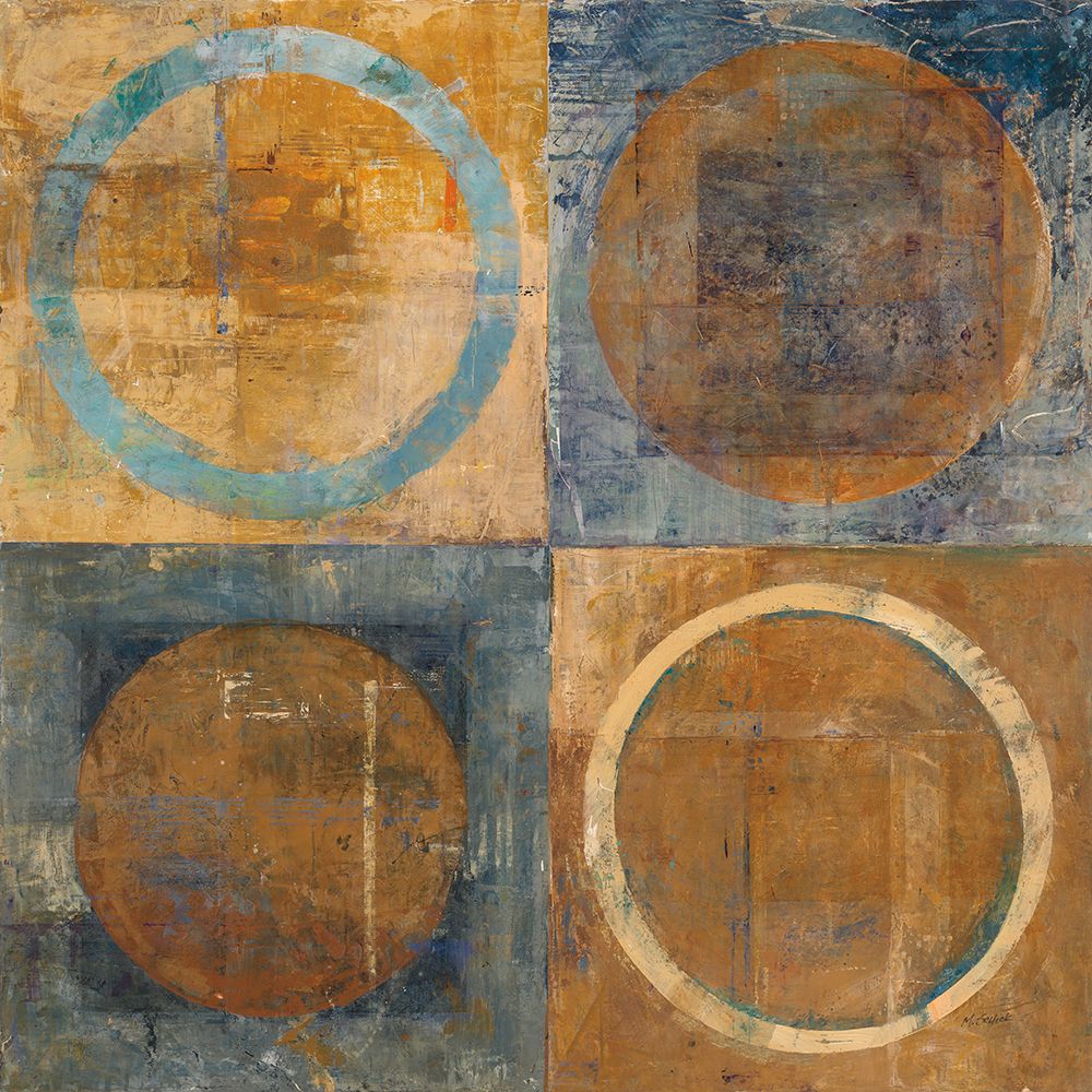 Wall Art Painting id:633509, Name: Renew Dark Blue, Artist: Schick, Mike