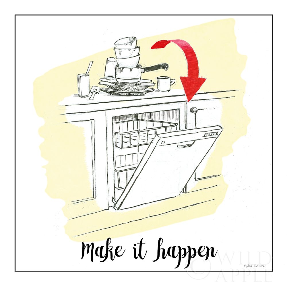 Art Print: Home Improvement V with Color Script