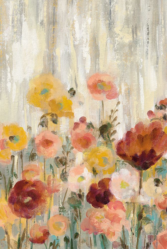 Wall Art Painting id:193119, Name: Sprinkled Flowers II Spice, Artist: Vassileva, Silvia