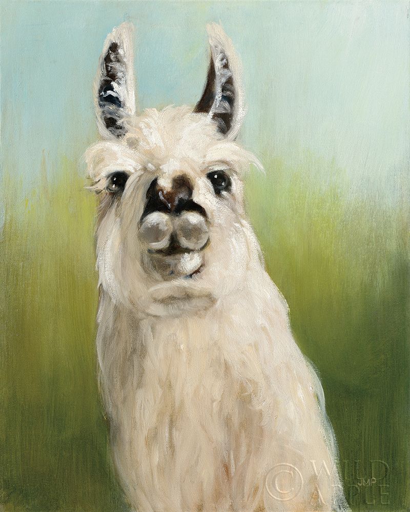 Wall Art Painting id:193224, Name: Whos Your Llama I, Artist: Purinton, Julia