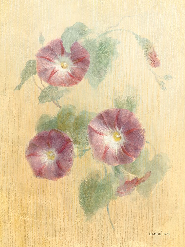 Wall Art Painting id:678191, Name: September Morning Glory, Artist: Nai, Danhui