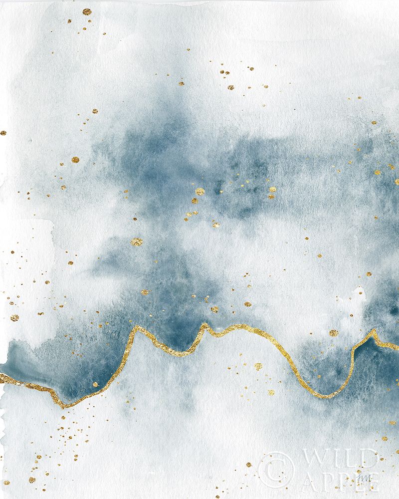Wall Art Painting id:353687, Name: Flow with Gold II, Artist: Marshall, Laura