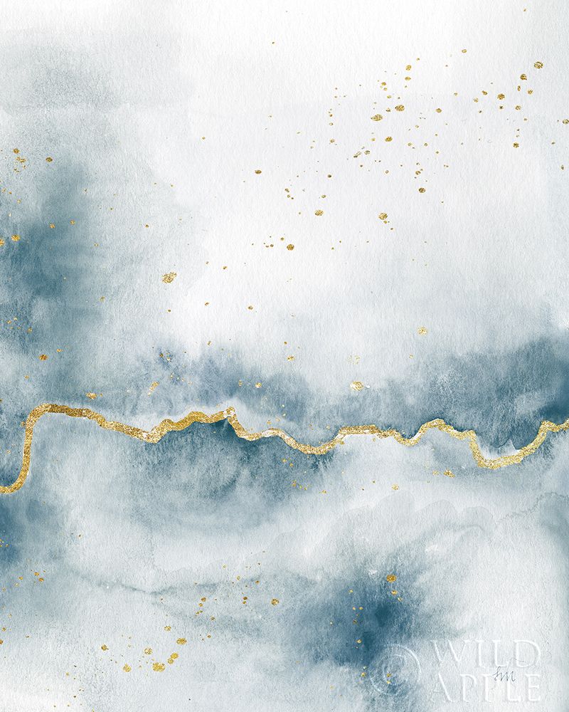 Wall Art Painting id:353686, Name: Flow with Gold III, Artist: Marshall, Laura
