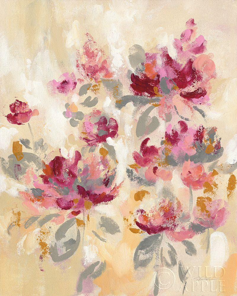 Wall Art Painting id:195103, Name: Floral Reflections II, Artist: Vassileva, Silvia