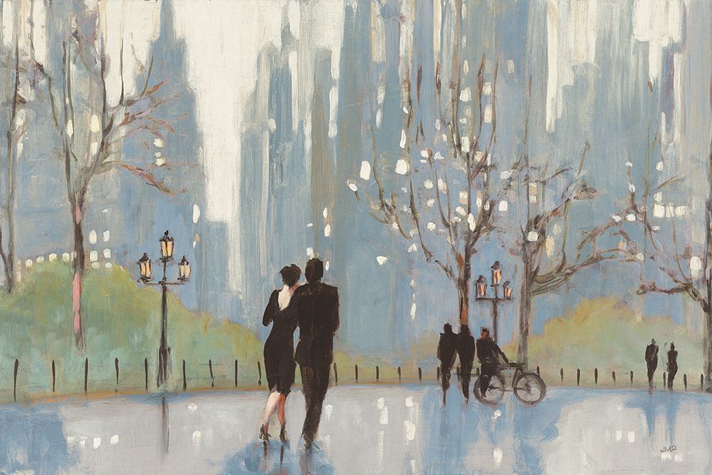 Wall Art Painting id:511176, Name: An Evening Out Blue, Artist: Purinton, Julia