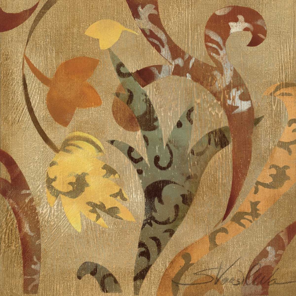 Wall Art Painting id:18536, Name: Floral Fragment IV WAG, Artist: Vassileva, Silvia