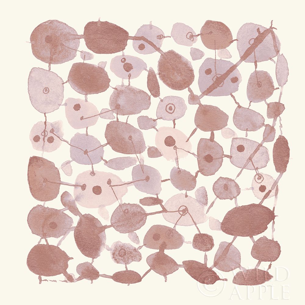 Art Print: Mid Century IV Blush