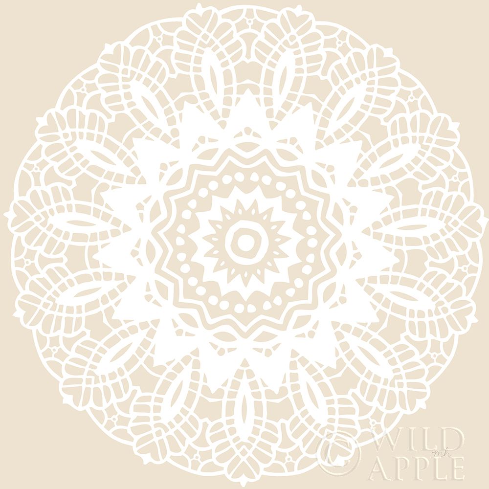 Wall Art Painting id:252327, Name: Contemporary Lace Neutral II, Artist: Hershey, Moira