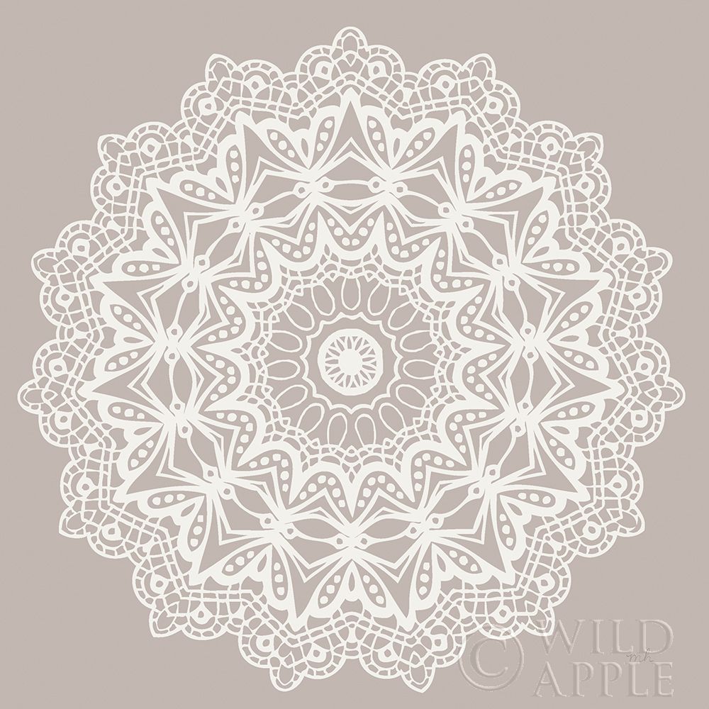 Wall Art Painting id:252325, Name: Contemporary Lace Neutral VI, Artist: Hershey, Moira