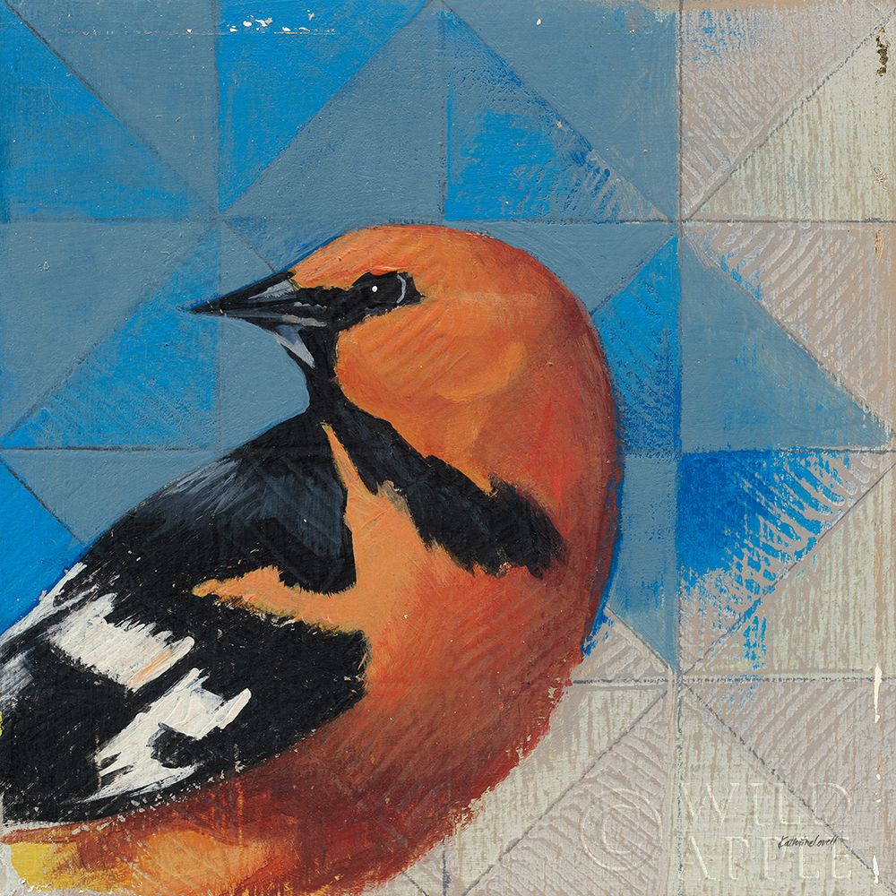 Wall Art Painting id:283881, Name: Oriole, Artist: Lovell, Kathrine