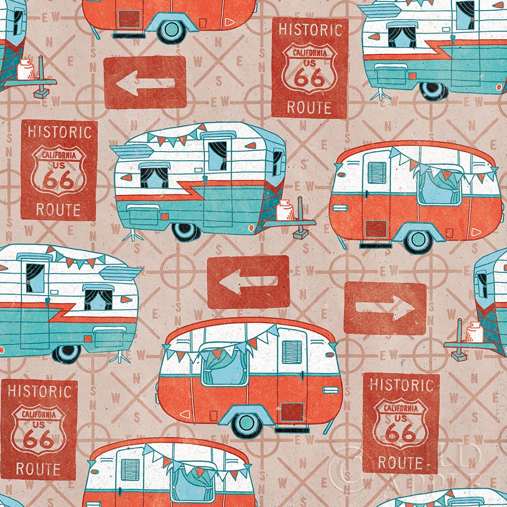 Wall Art Painting id:213239, Name: Adventure Love Pattern 06, Artist: Urban, Mary